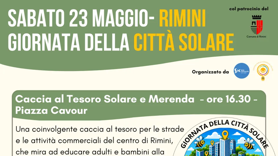 Giornata della città solare a Rimini