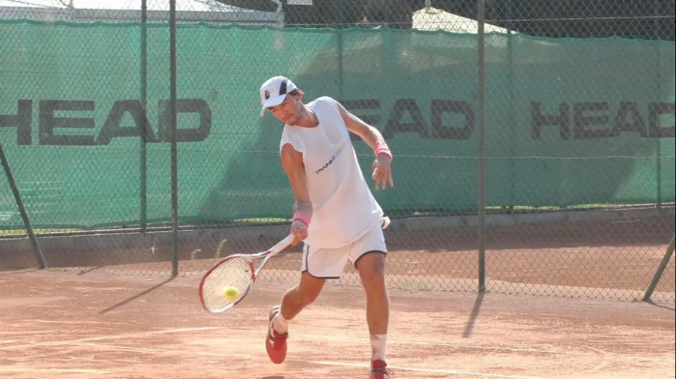 Giovanni Casadei in azione