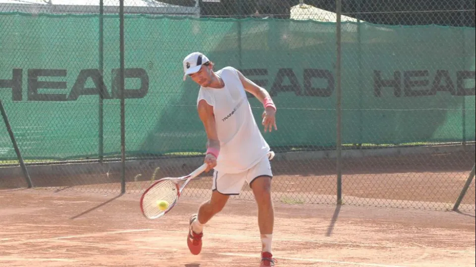 Giovanni Casadei in azione