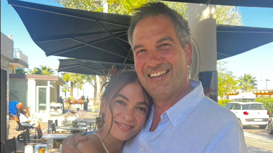 Giovanni Grandi e la figlia Teresa