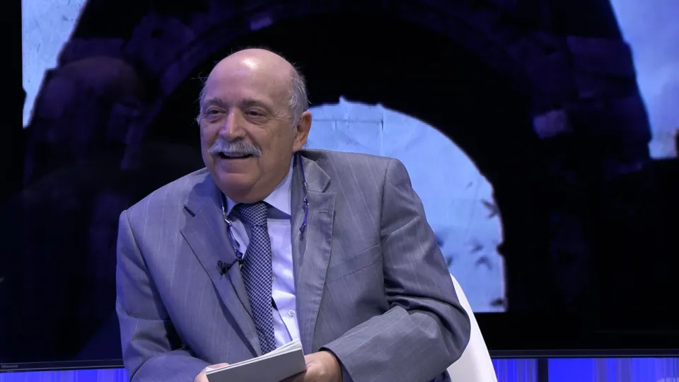 Giovannino Montanari negli studi di IcaroTV