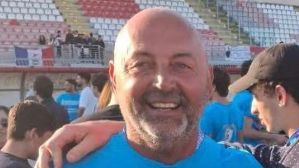 Giuseppe Terenzi il giorno dello spareggio vinto dal Tropical Coriano al