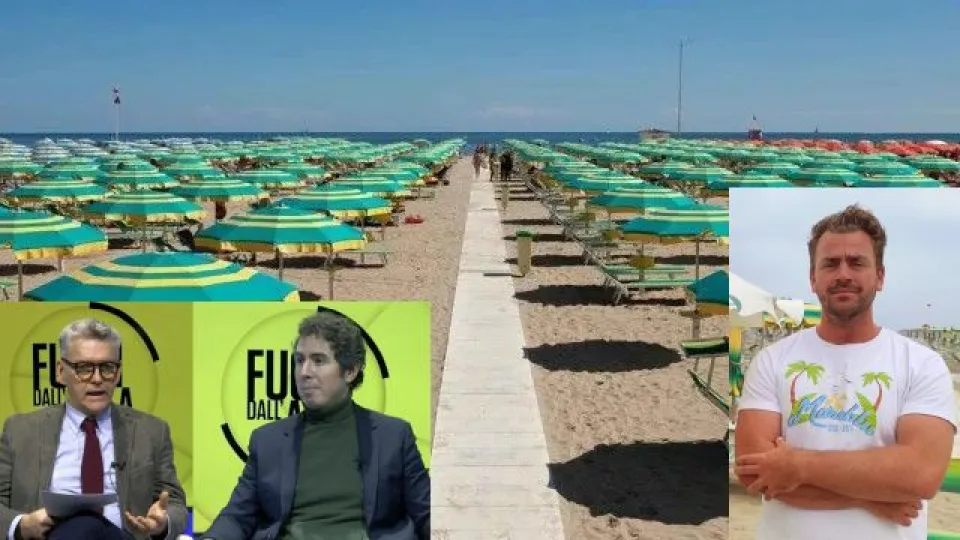 gli ospiti di Fuori dall'Aula, si parla di spiagge