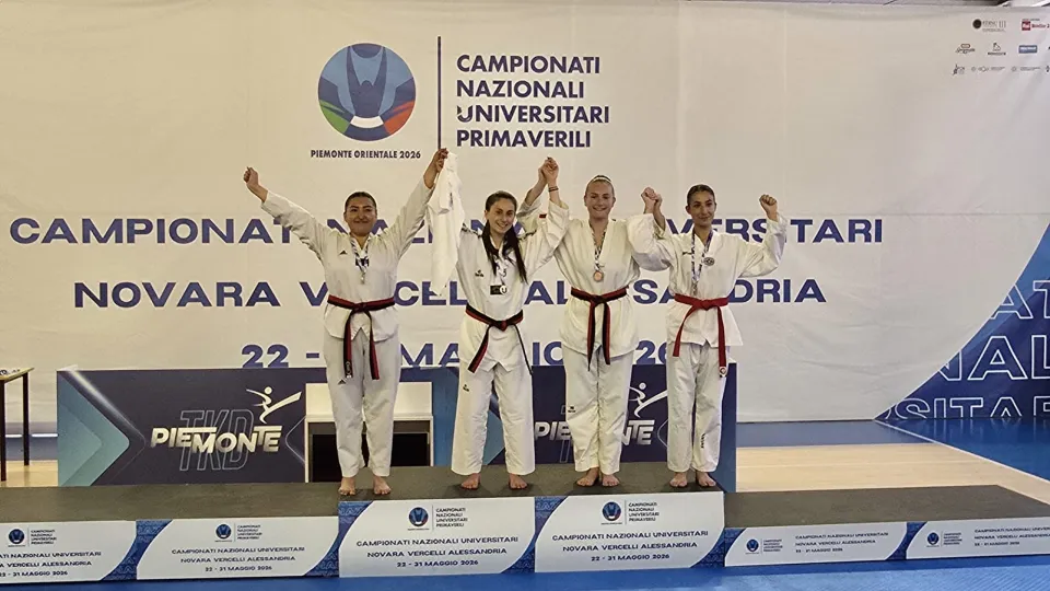 Greta Bartolini sul podio