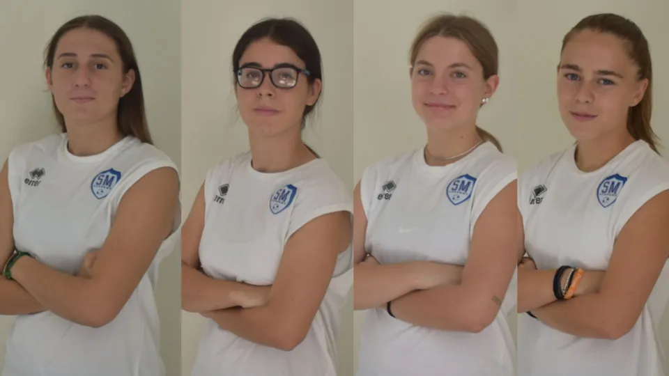 Greta Paone, Cristina Carli, Sofia Stifani e Sofia Ceppari