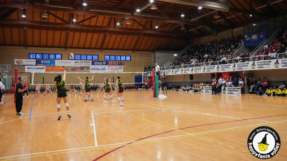 Happyfania Volley 2025, un momento della finale U18 Femm.