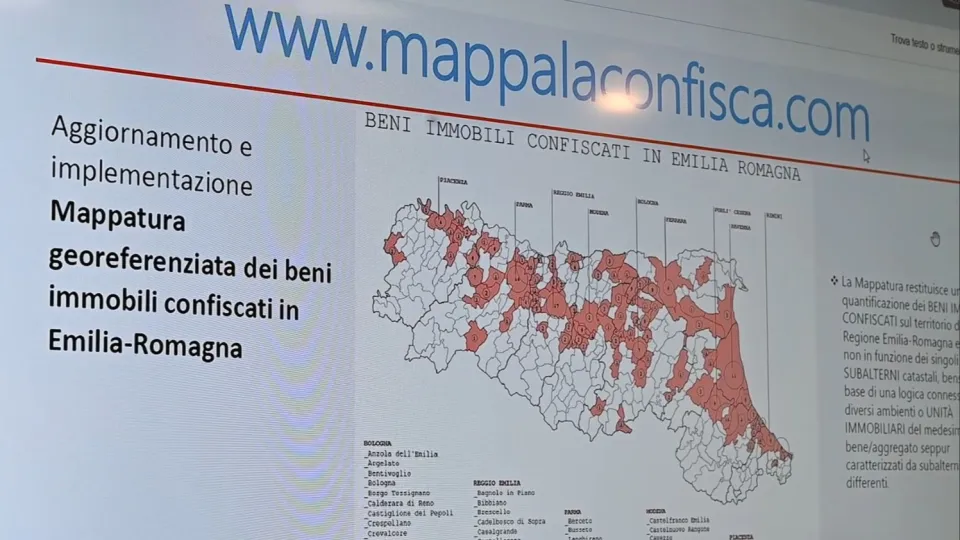 i beni confiscati in Regione