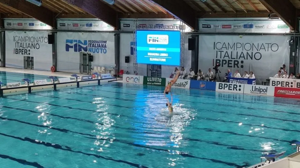 I Campionati Assoluti di Nuoto Artistico (archivio)