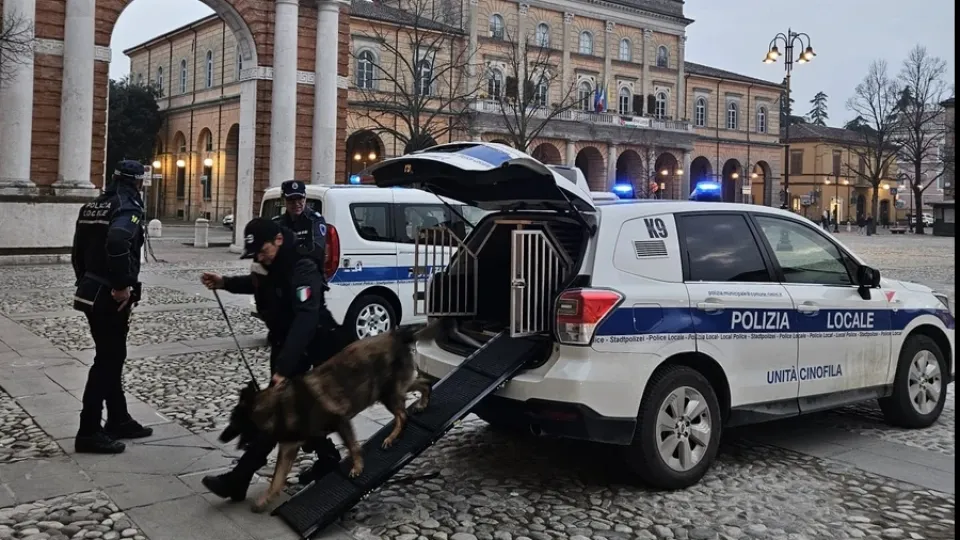 i controlli con l'unità cinofila