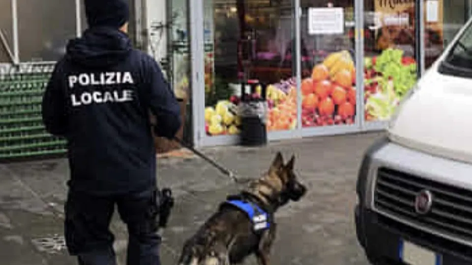 i controlli nella zona del mercato coperto di Rimini