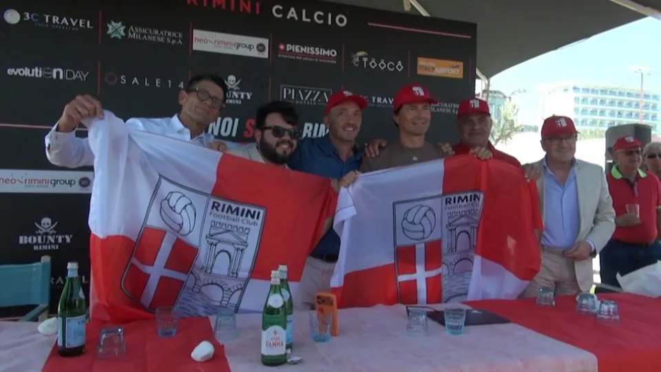 I dirigenti del Rimini Calcio