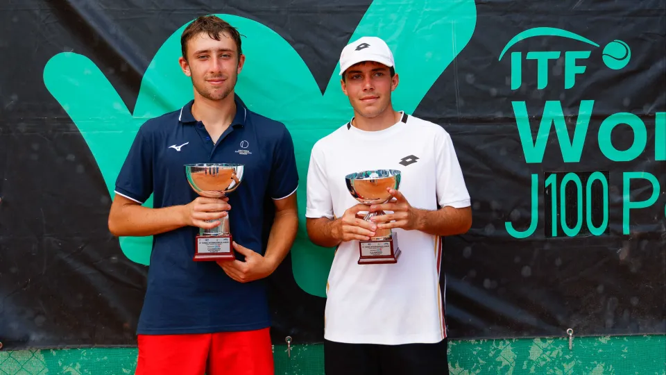 I finalisti del torneo Itf di Palermo (©Ragusa)