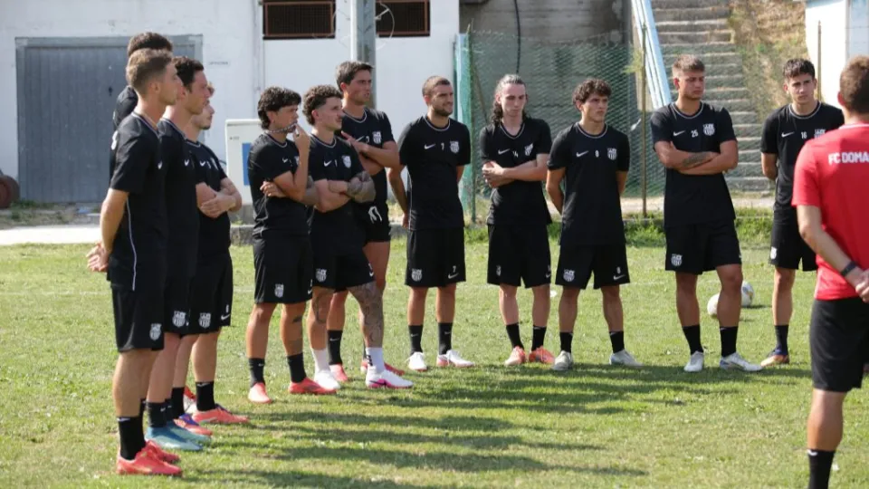 I giocatori del Domagnano