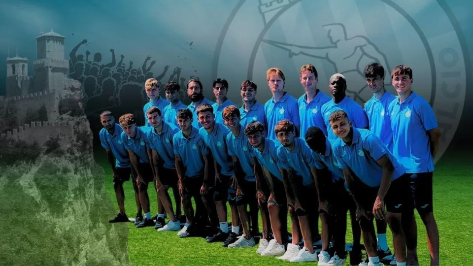 I giocatori del San Marino Calcio