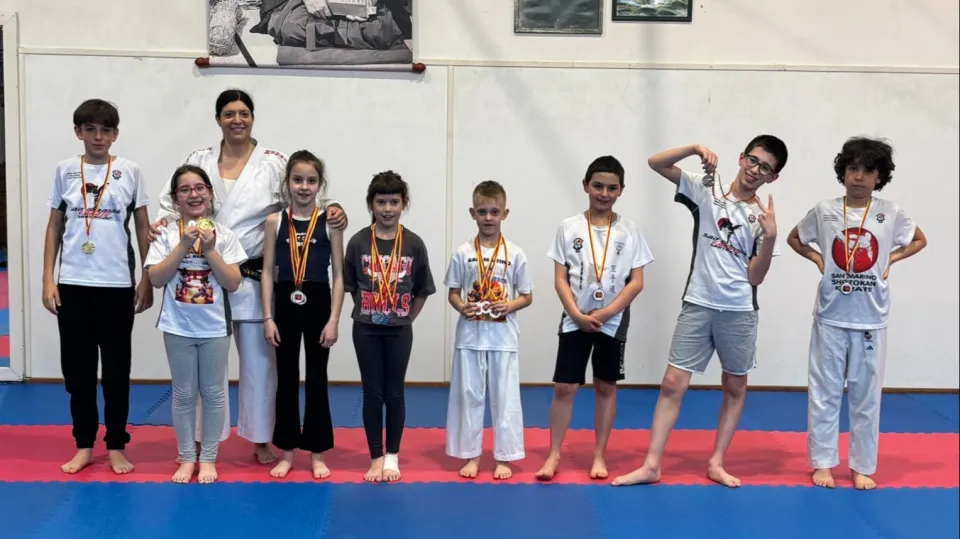 I giovani titani in gara