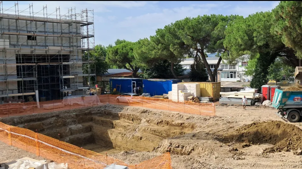 i lavori nell'ex mattatoio