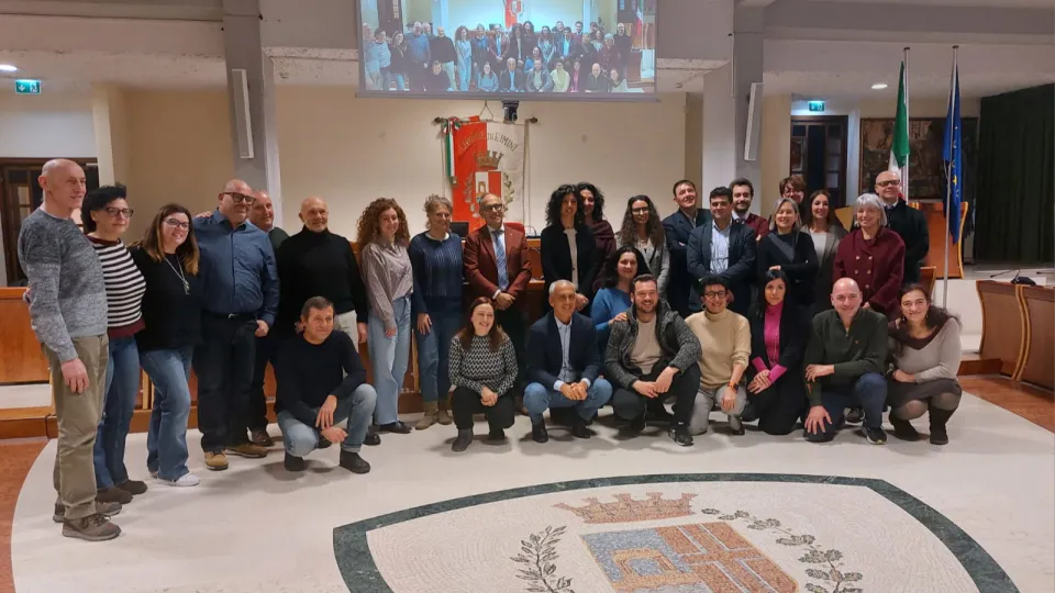 I nuovi presidenti con sindaco e vicesindaca