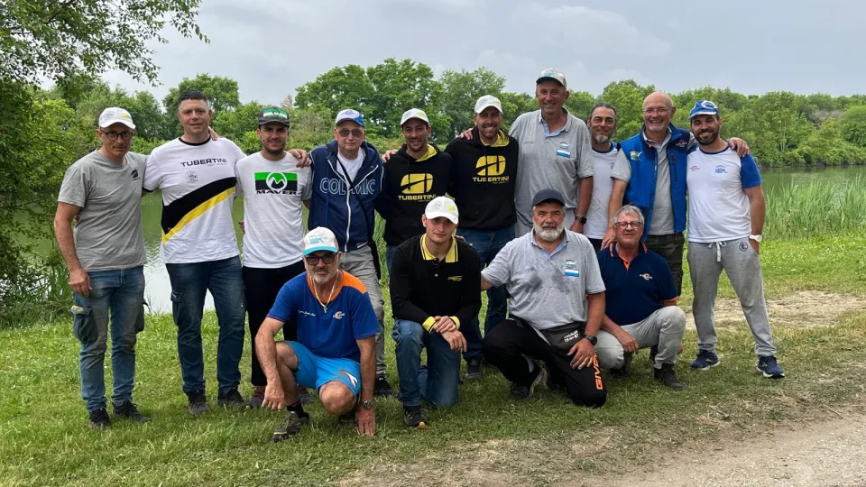 I partecipanti alla 4a prova del Campionato Sammarinese Acque Interne