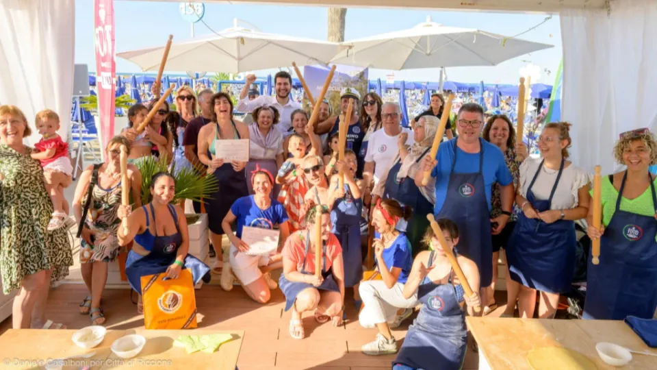 I partecipanti alla Cooking Class
