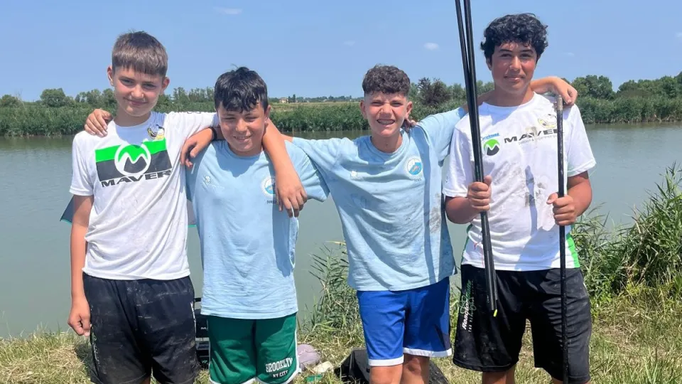 I quattro sammarinesi che hanno preso parte alla categoria Juniores