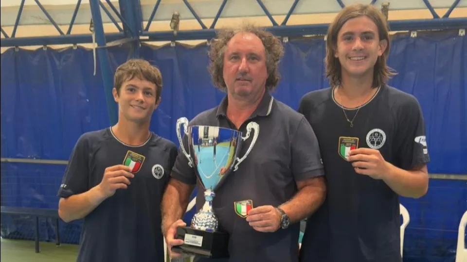 i ragazzi Under 16 campioni d'Italia