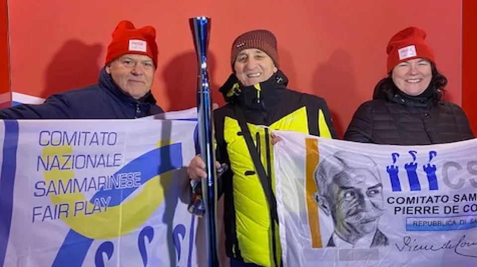 I rappresentanti dei due Comitati sammarinesi a Rimini