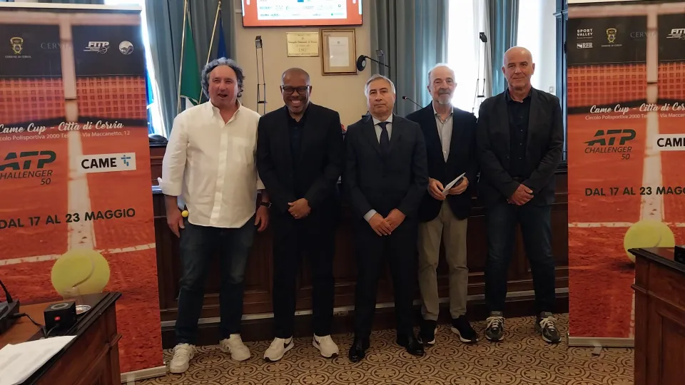 I relatori al termine della conferenza stampa