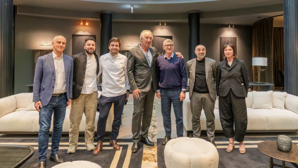 I relatori della conferenza stampa di presentazione