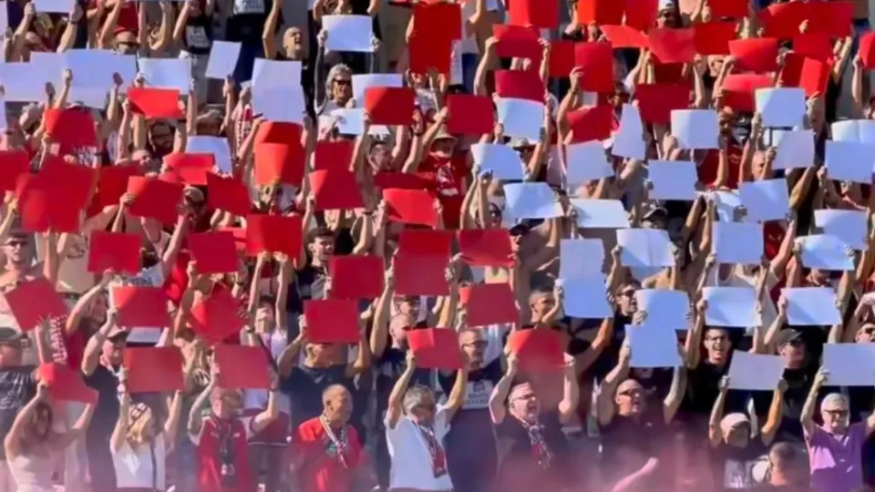 i tifosi biancorossi