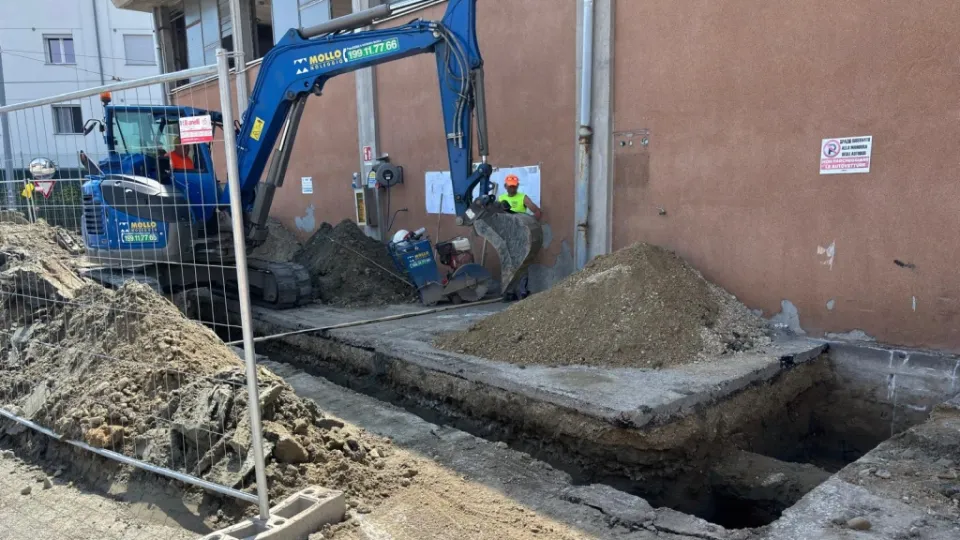 il cantiere