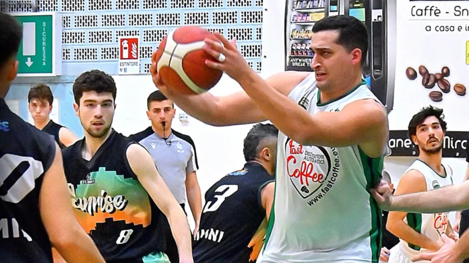 Il centro dei Villanova Tigers Andrea Zagano (Foto @Alfio Sgroi)