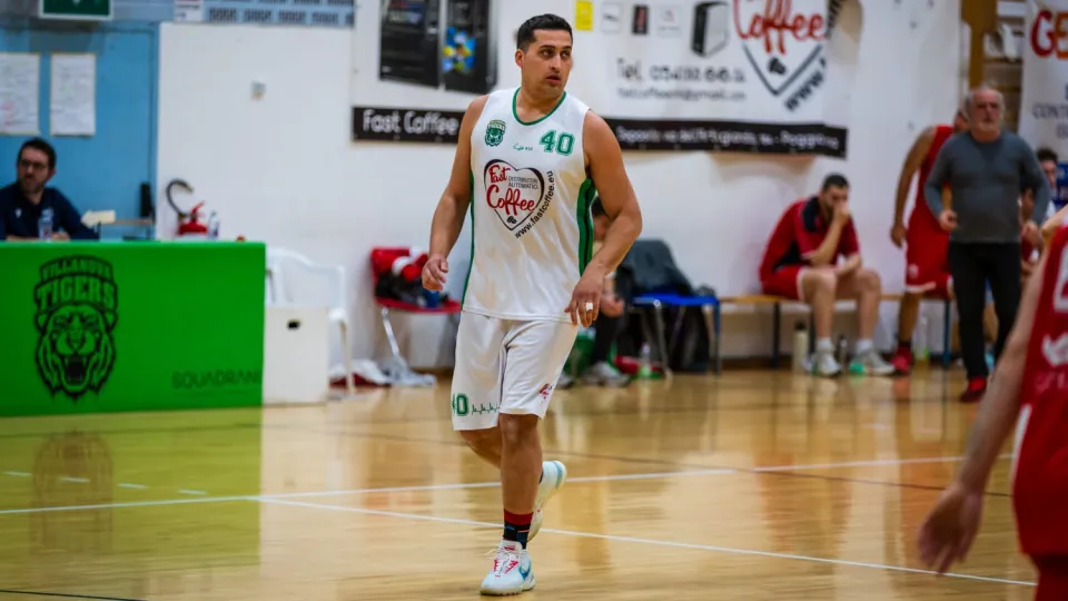 Il centro dei Villanova Tigers Andrea Zagano (Foto @Daniele Racis/Luca Lanci)