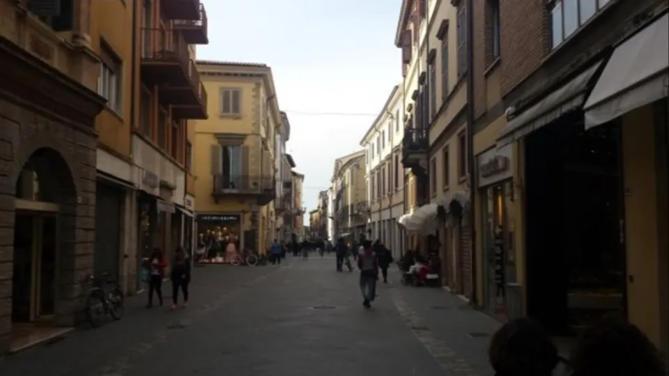 il centro storico di Rimini