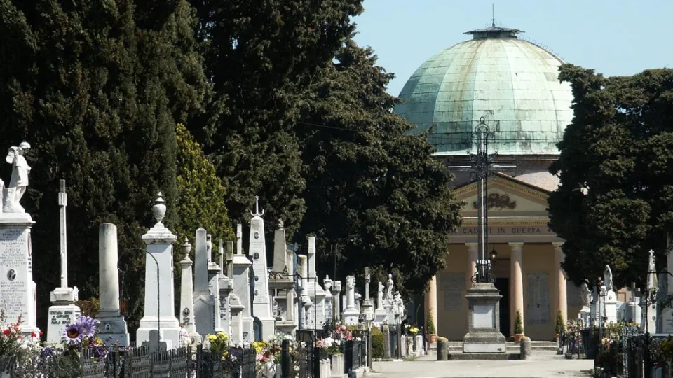 il cimitero civico di Rimini