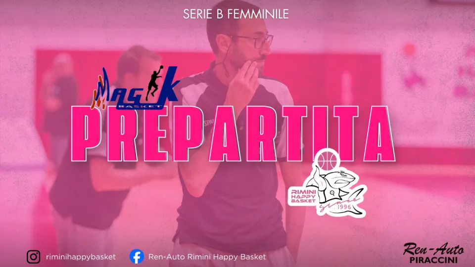 Il coach della Ren-Auto Rimini Happy Basket, Andrea Maghelli