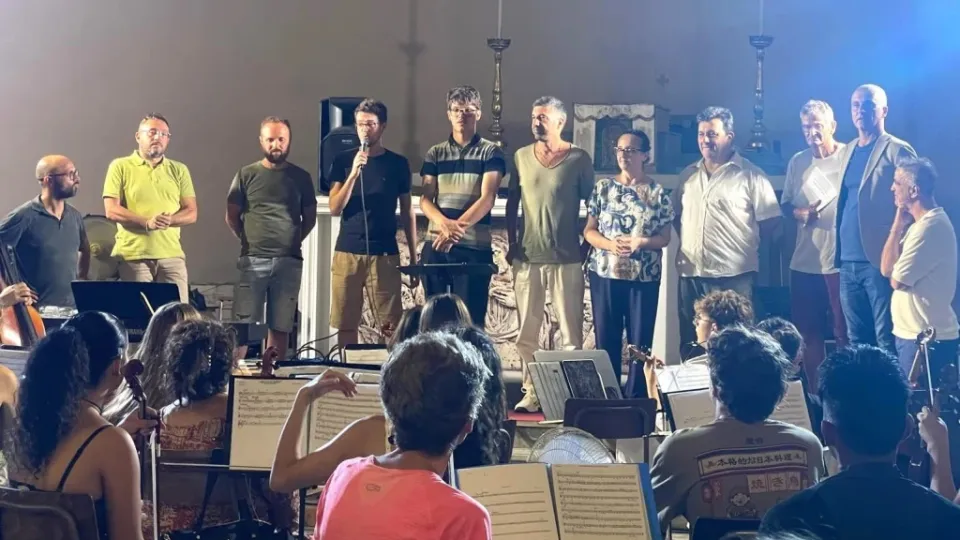 Il coro e i musicisti incontrano il sindaco