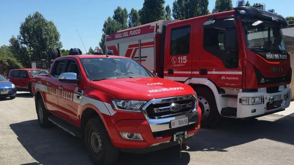 il distaccamento dei Vigili del Fuoco