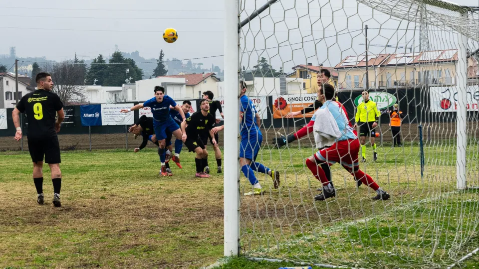 Il gol di Ricci contro il Victoria