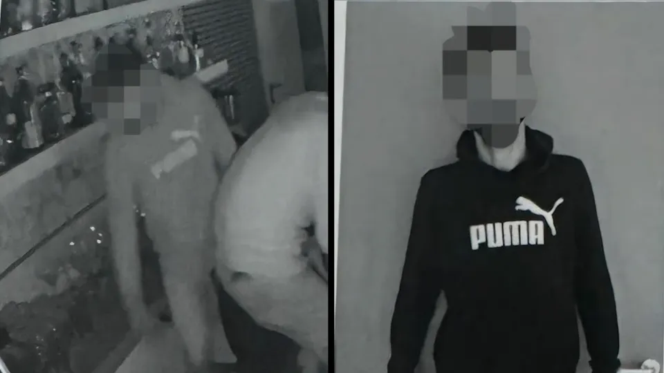 il ladro incastrato dalla felpa Puma