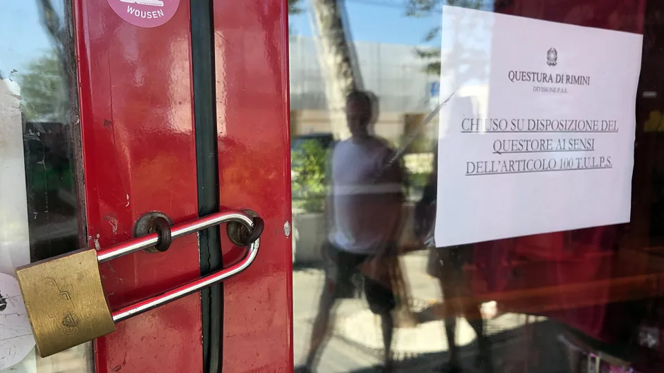 il locale chiuso (Adriapress)