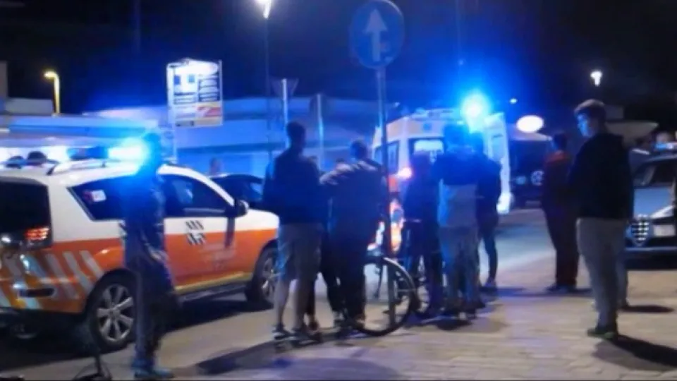 il luogo dell'omicidio (@newsrimini)