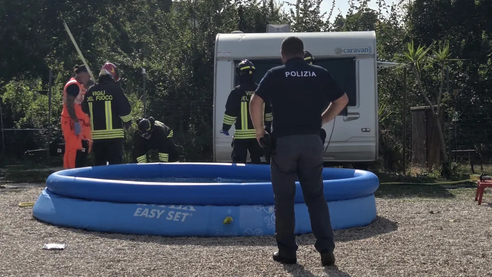 Il luogo in cui è rimasto folgorato Ciro Fares (foto Migliorini)