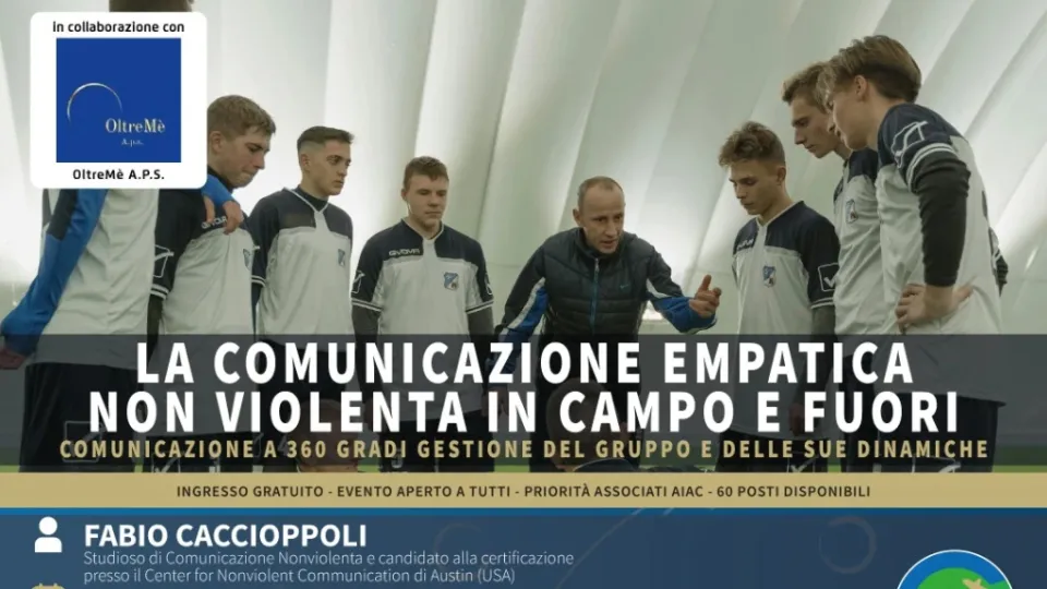 Il manifesto della serata formativa