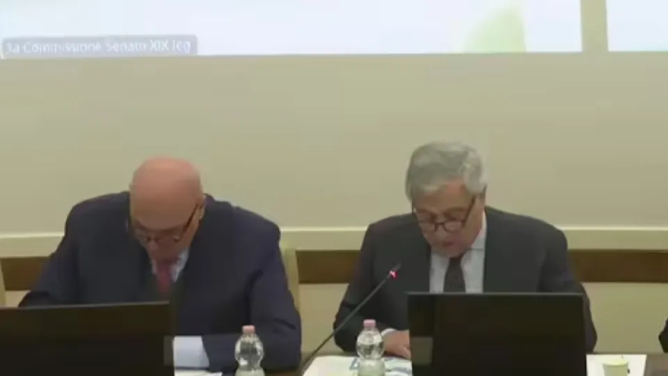 Il ministro degli Esteri Tajani in audizione Camera e Senato