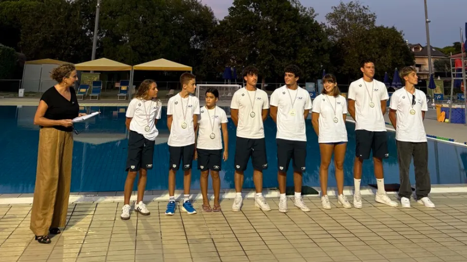 Il nuoto agonistico di Polisportiva Riccione