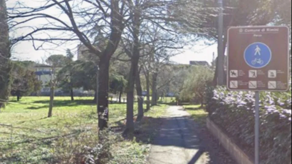il parco Rodari a Santa Giustina (Google Maps)