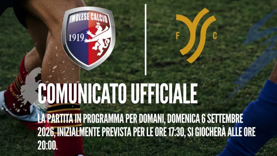 Il post che annuncia lo slittamento