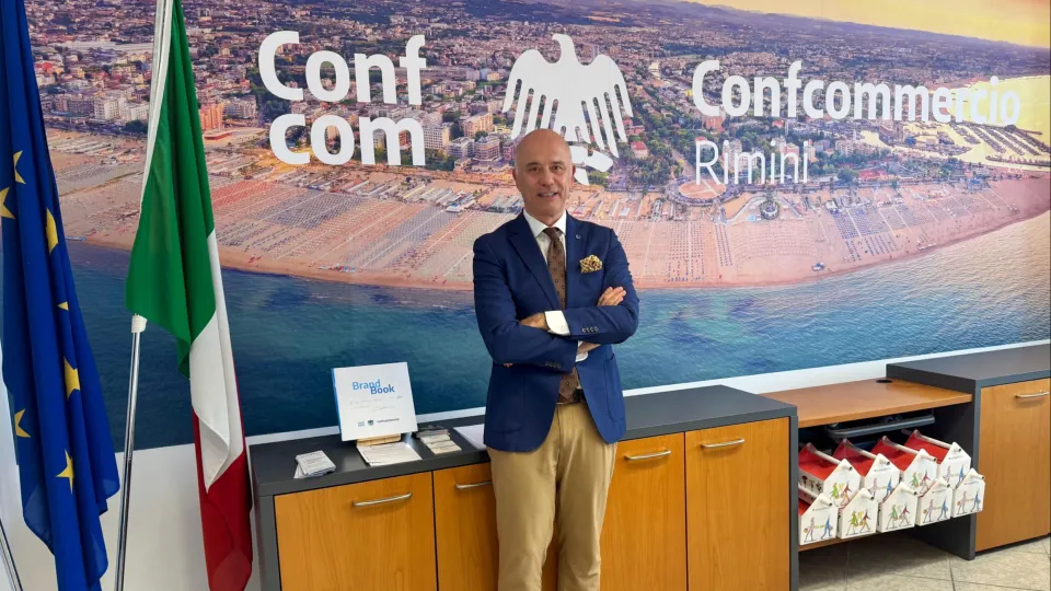 il presidente di Confcommercio Zanzini