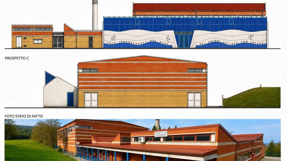 Il progetto e la palestra di viale Abruzzi