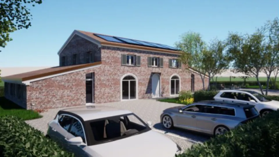 Il render per Casa Cerri